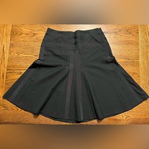 The Limited Black A-Line Skirt